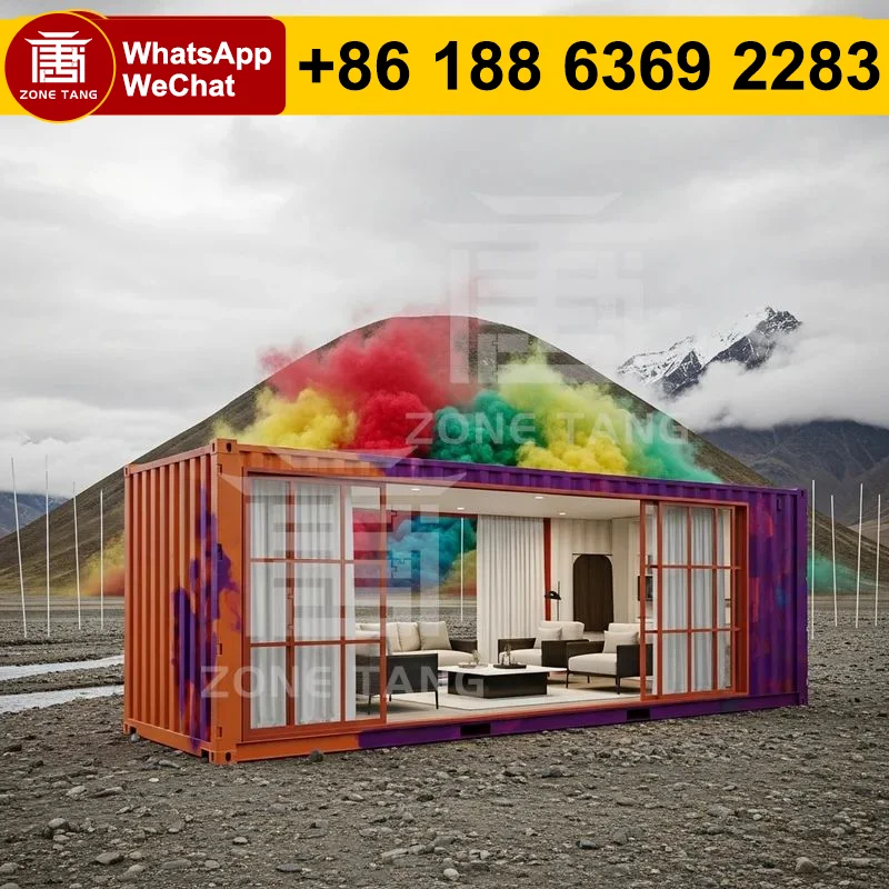 

Luxury Modern Prefablicadas Houses Flat Pack Home Single Wide Modular Homes Low-Cost Hot Sale Prefabricated House High Quality