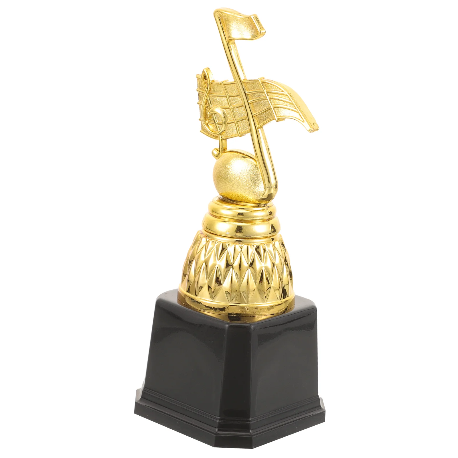 

Delicate Music Trophy Music Competition Trophy Music Trophy Craft Piano Competition Trophy Note Trophy Decoration