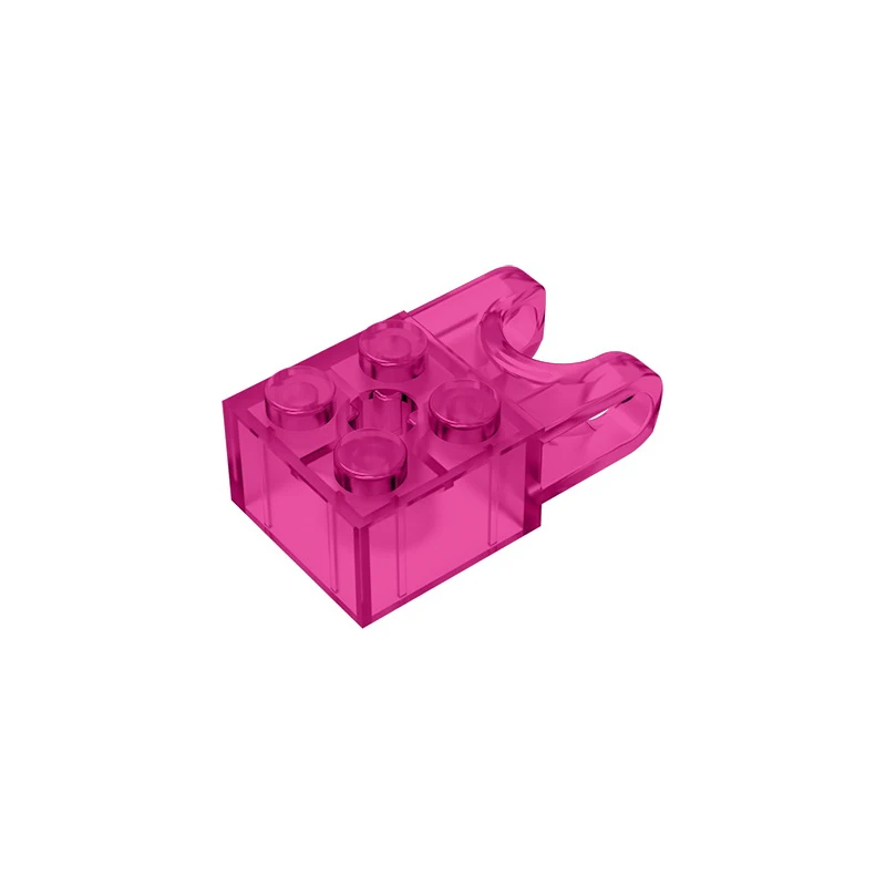Gobricks GDS-1206  Technical, Brick Modified 2 x 2 with Ball Socket Wide and Axle Hole compatible with lego 92013 62712 57910