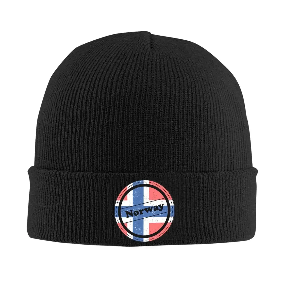 Norway Bonnet Hats Stamp Beanie Hats Graphic Skullies Beanies Autumn Winter Hip Hop Men Women Hippie Thermal Elastic Cap