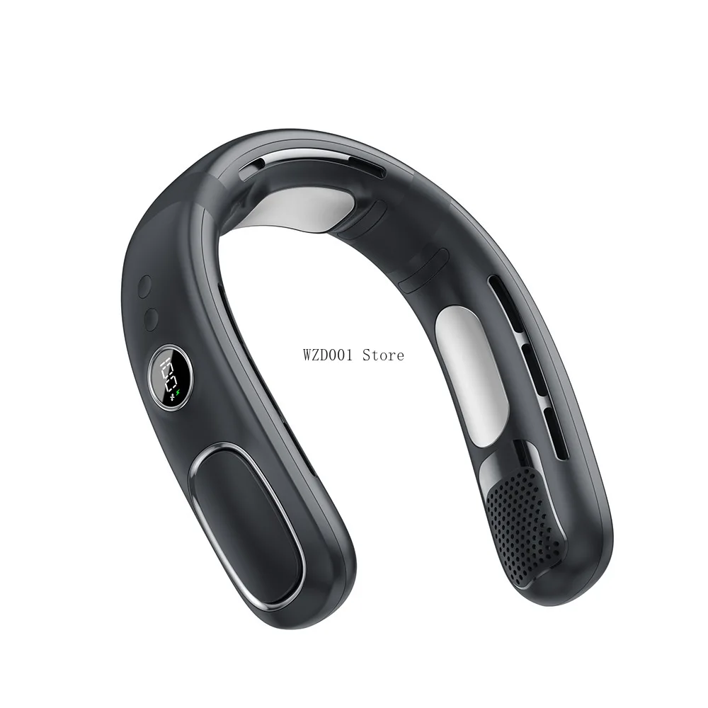 

Portable USB Charging Semiconductor Refrigeration Neck Fan for Outdoor Lazy Cooling Fan