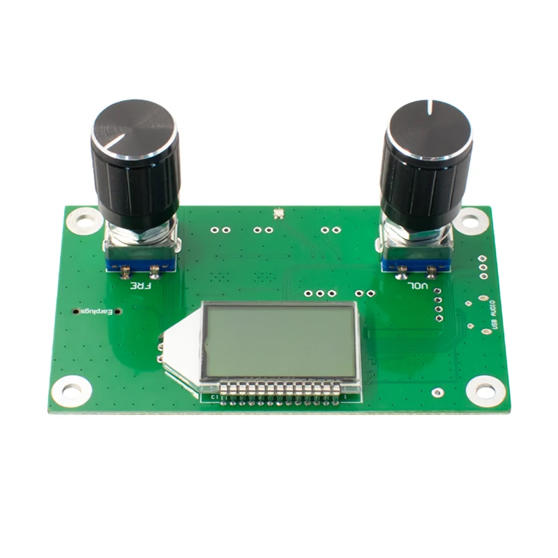 Módulo de radio digital de modulación de frecuencia inalámbrica FM/botones dobles estéreo de recepción de Audio/botones/versión LCD
