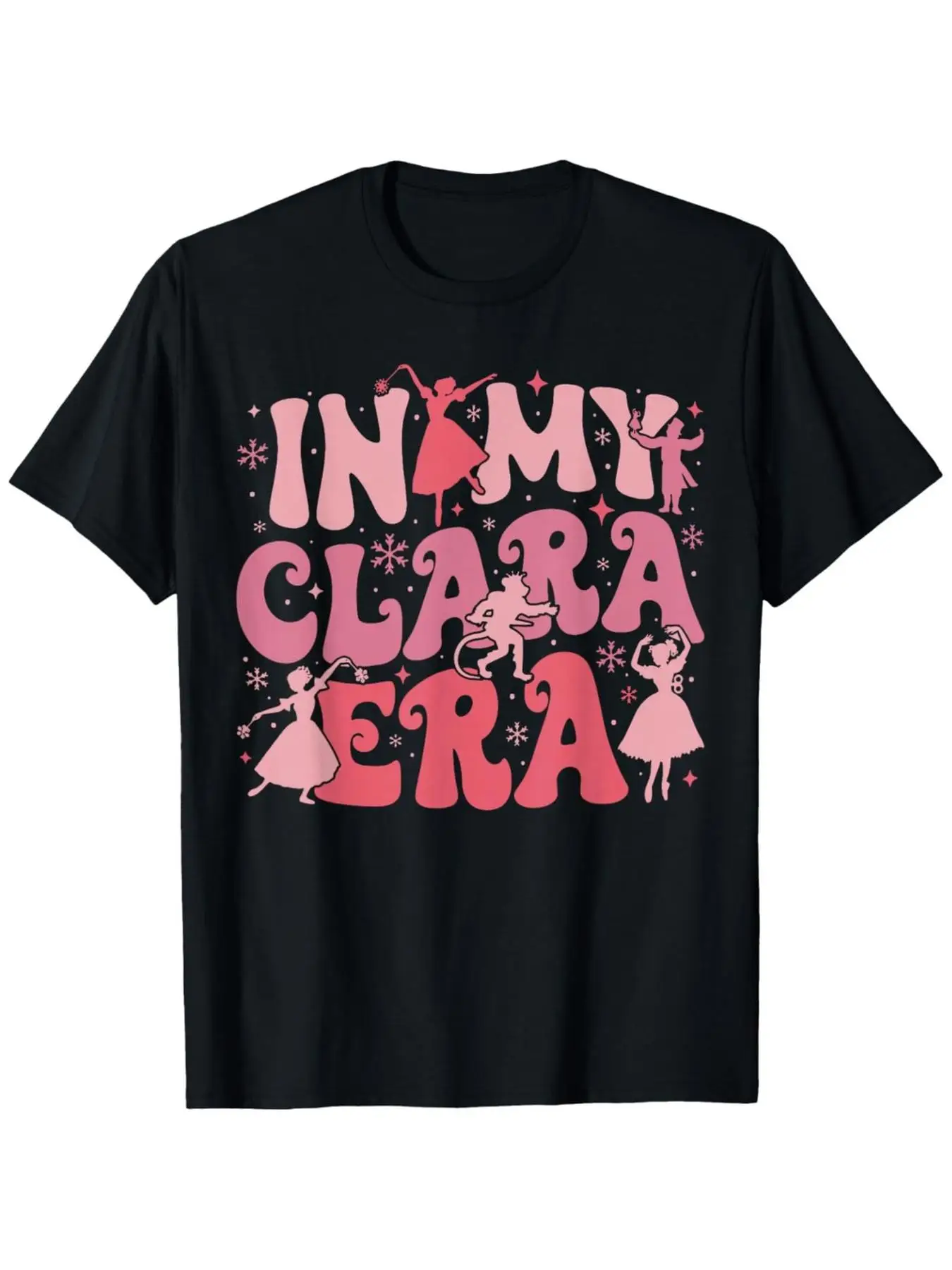 Comfortable Men'S T-Shirt Featuring The Sugar Plum Fairy from The Nutcracker, Perfect for Summer with Its Soft, Breathable, And