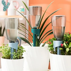 Dispositivos De Irrigação Sistema Self Watering Sistema Ao Ar Livre De Rega De Plantas Vegetais Reutilizáveis Para A Maioria Das Garrafas Ervas Casa