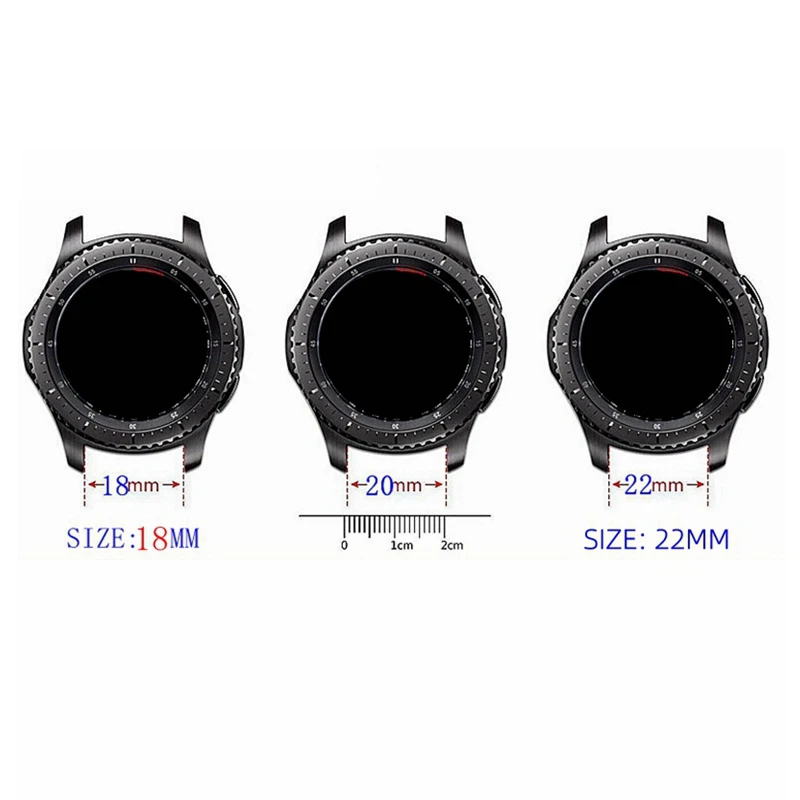 18/20/22mm Quick Release Strap Universal Geflochtene Schleife für Samsung/Huawei/Garmin Smart Uhr für Frau Mann Armbänder Armband – Detail 2