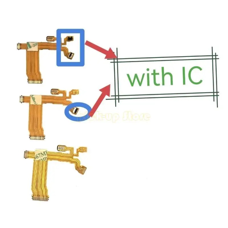 Q5WA Camera Lins Cable Captable Cable Cable FPC для 14-42