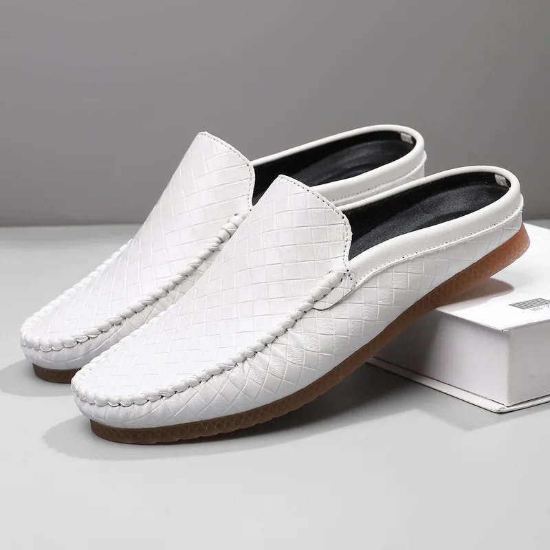 Men's outdoor sandals, half-slippers, summer breathable closed-toe casual shoes