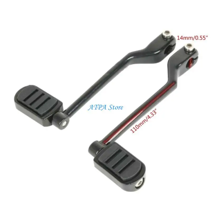 U13C Heel Toe Shifters Lever Pedals Pegs For Davidson 86-17 FL 88-22