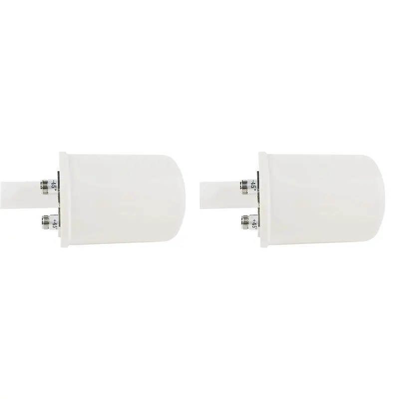 Daily Sale 2X 2X32dbi New Verson 2022 5G Mimo Antenna Feed 1700-4000Mhz 2G 3G 4G 5G LTE Outdoor Antenna Feed External Antenna