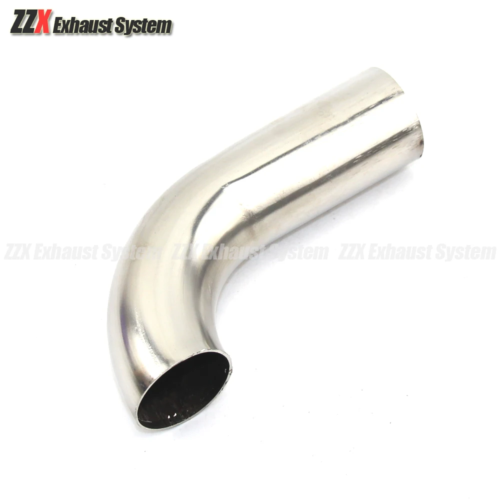 1PCS car accessories Automobile exhaust pipe muffler turns into stainless steel elbow 90 degree Angle pipe to reduce diameter