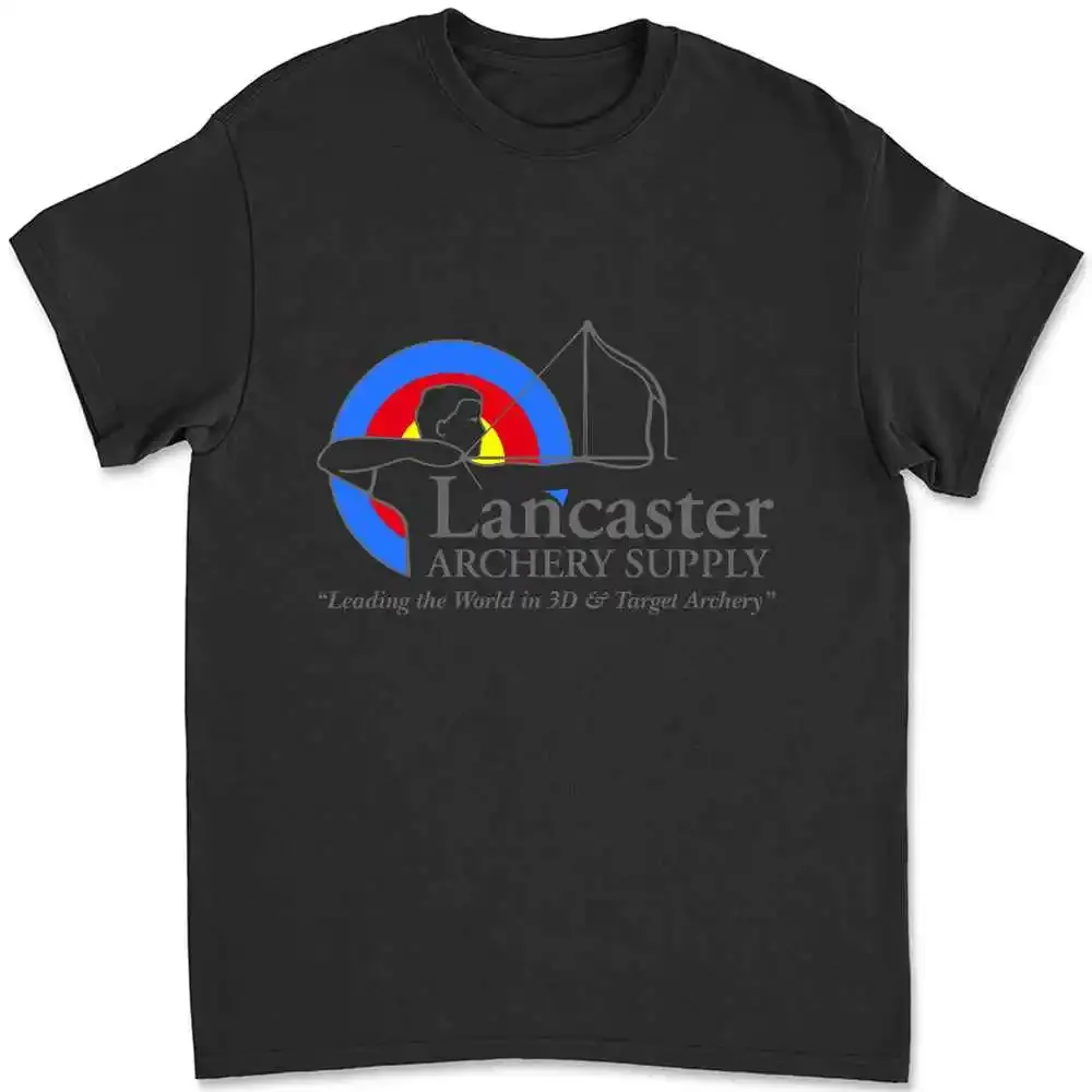 Lancaster Archery Hunting Recurve Bow Compound Crossbow Black T Shirt Size S 5Xl 8N49