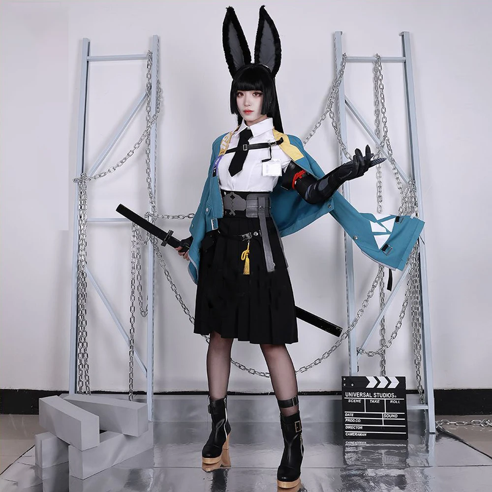 Zenless منطقة صفر هوشيمي ميابي تأثيري حلي الكبار كرنفال موحدة أنيمي هالوين ملابس تنكرية للحفلات لعبة النساء