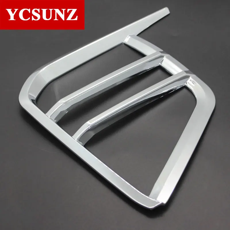 ABS Front Fog Light Cover For Mitsubishi Pajero Sport 2022 Accessories Montero Sport 2020 2021 Exterior Parts Lamp Hood YCSUNZ