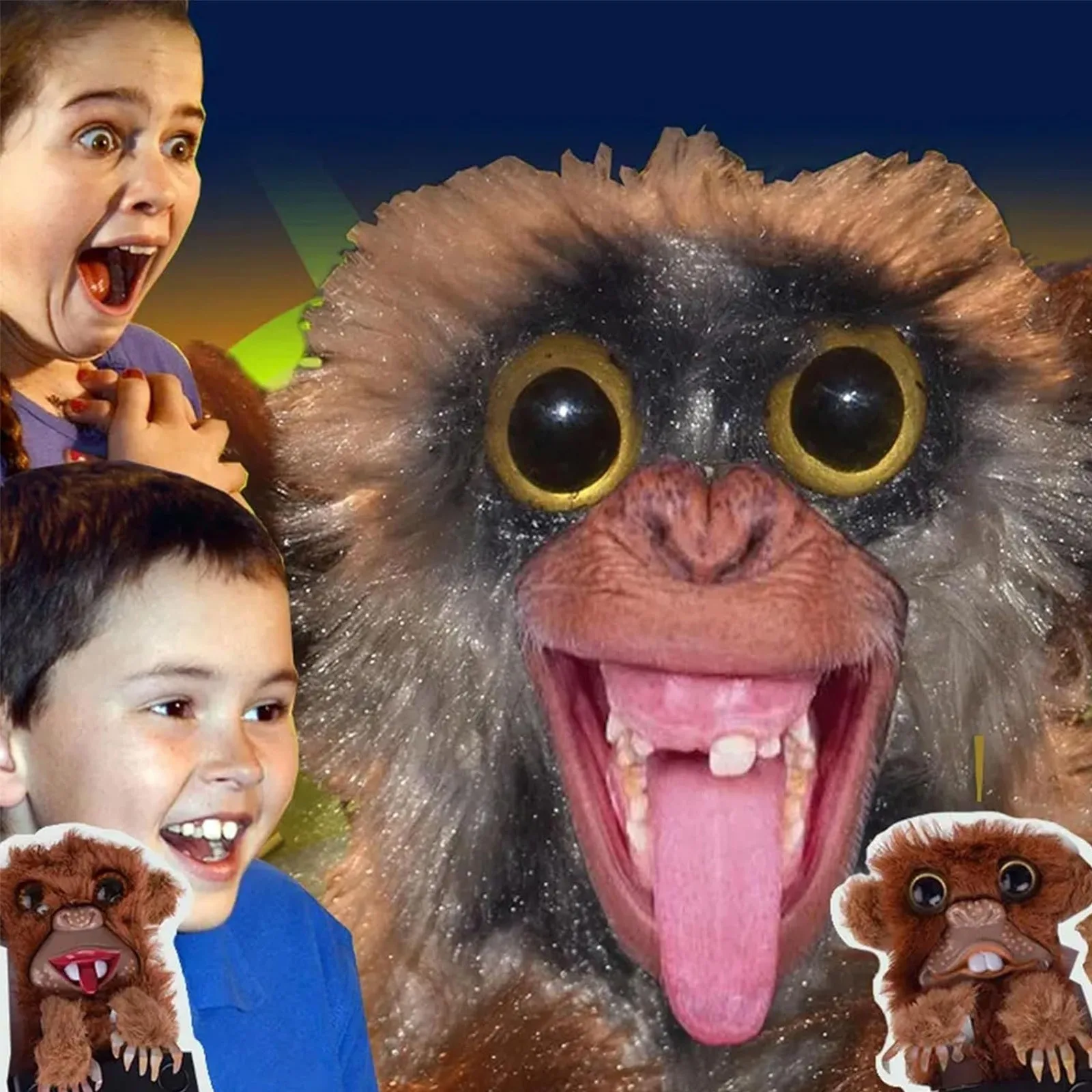 1Pcs Halloween Surprise Prank Monkey Toys, Holiday Prank Toys, The Best Choice For Giving Gifts