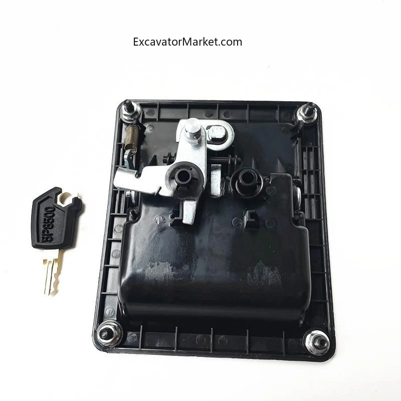 For Caterpillar parts Excavator Hydraulic Pump Side Door Lock Water Tank Side Door Lock Key 320GC 323 330 336 345 349GC