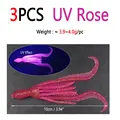 3 piezas de Rosa UV