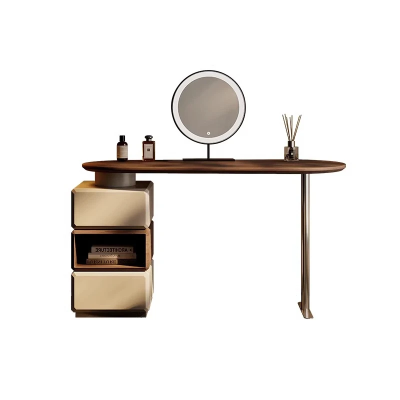 

Light Luxury Bedroom Simple Modern High-end Makeup Table Small Apartment Household Makeup Table