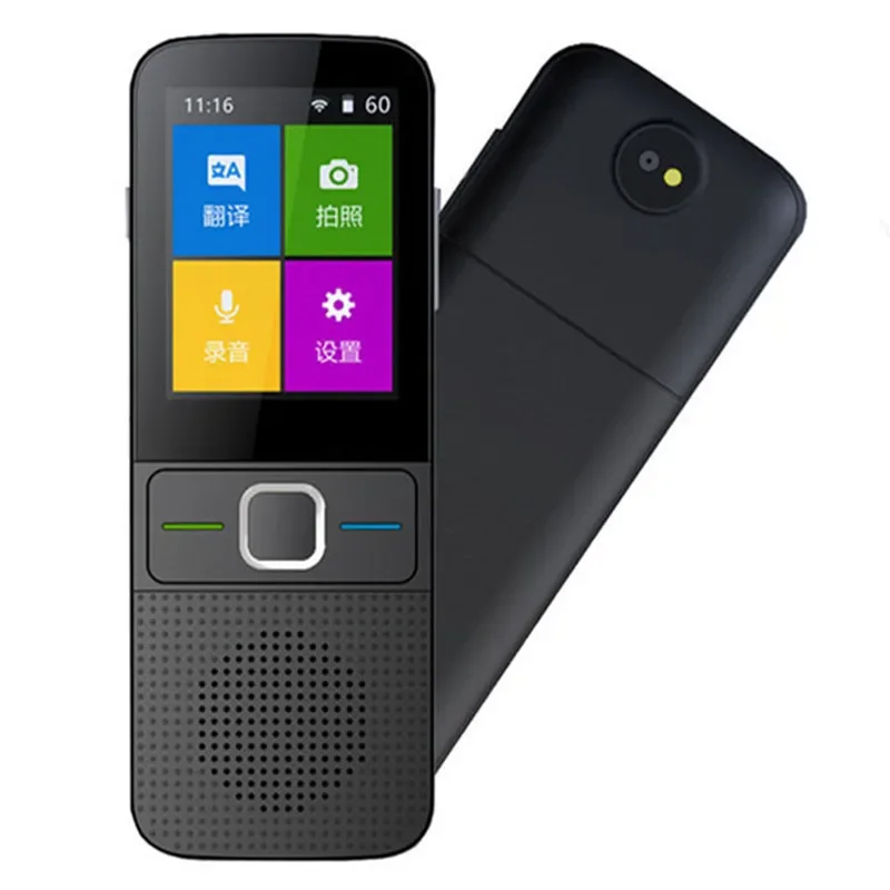

Портативная интеллектуальная машина для записи фотографий голоса, многоязычный одночасный WIFI, умный переводчик для деловых поездок