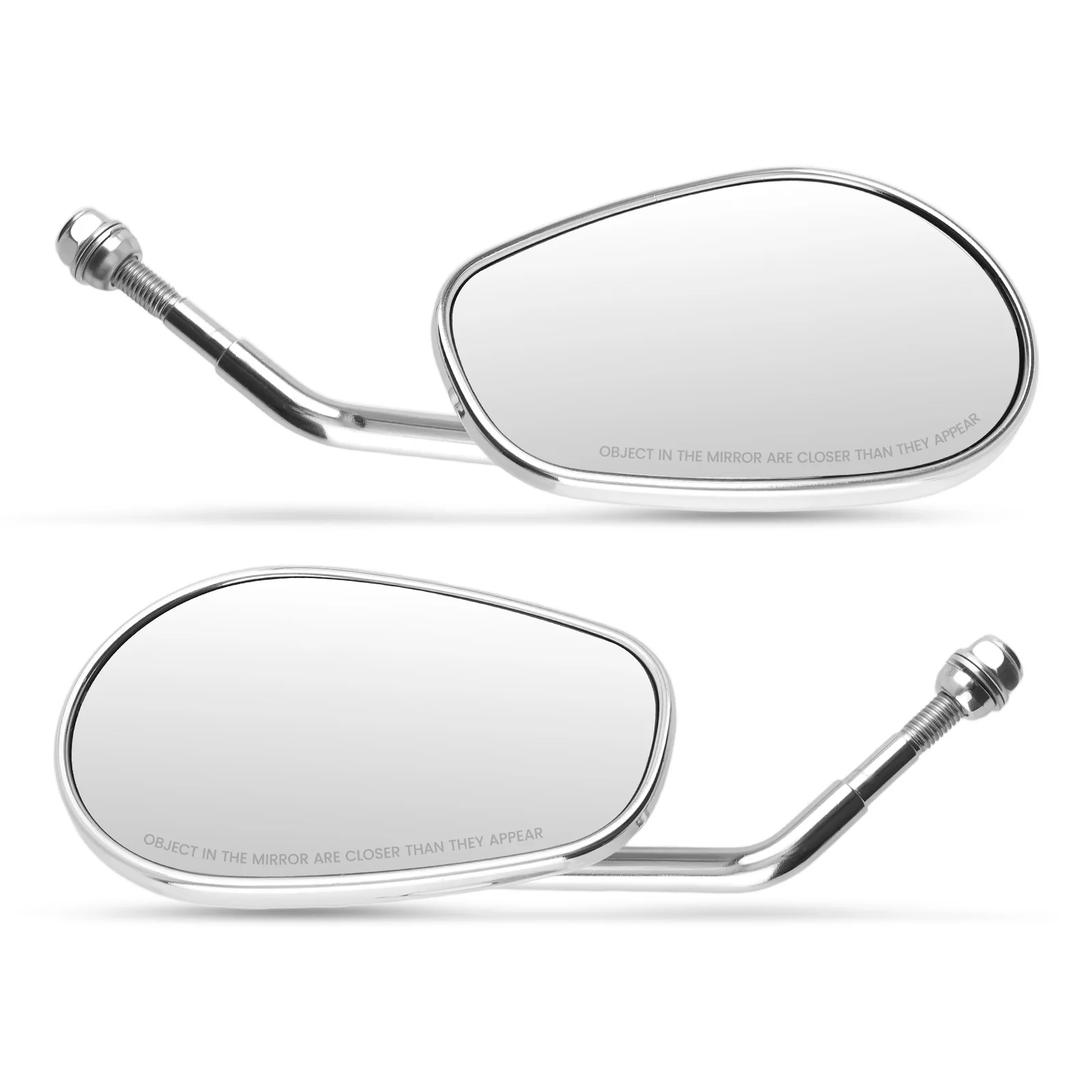 Mirrors for Harley Davidson Street 500 750 XG500 XG750 2016 Chrome Aluminum