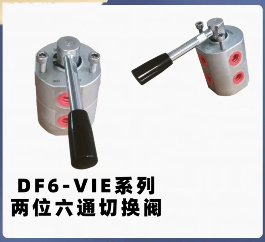 

Ручной поворотный клапан DF6VIEG3/8 Гидравлический переключающий клапан DF6VIEG1/2 Двухпозиционный шестиходовой направляющий грейдер