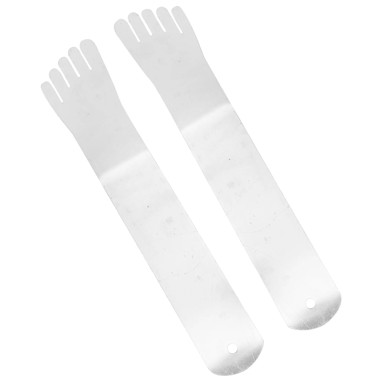 2 قطعة جورب الرقص الجوارب المعدنية تشكيل لوحات خفيفة الوزن دائم أصحاب جورب لمتجر عرض المنظمون حامل الجوارب #2