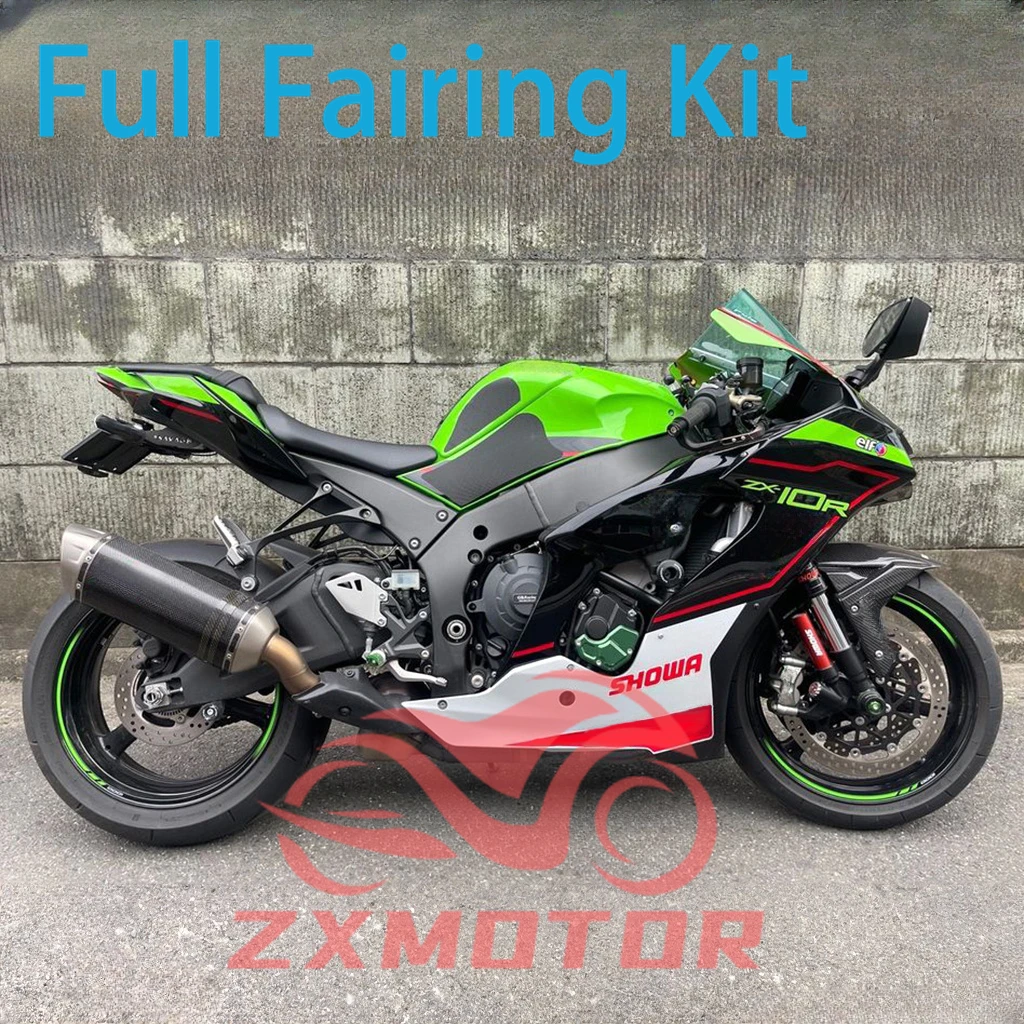 ABS Plastic Fairings ZX10R 21 22 23 Injection Complete Fairing Set Bodywork Kit for KAWASAKI ZX-10R 2021 2022 2023