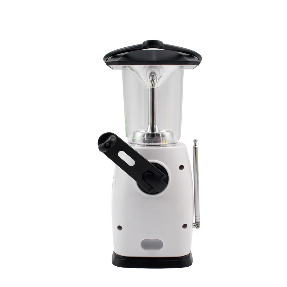

Solar & Hand-Cranked Camping Lantern With Radio Essential Outdoor Companion ABS 19.5*9*9.2CM Radio Portable Satellite Radios
