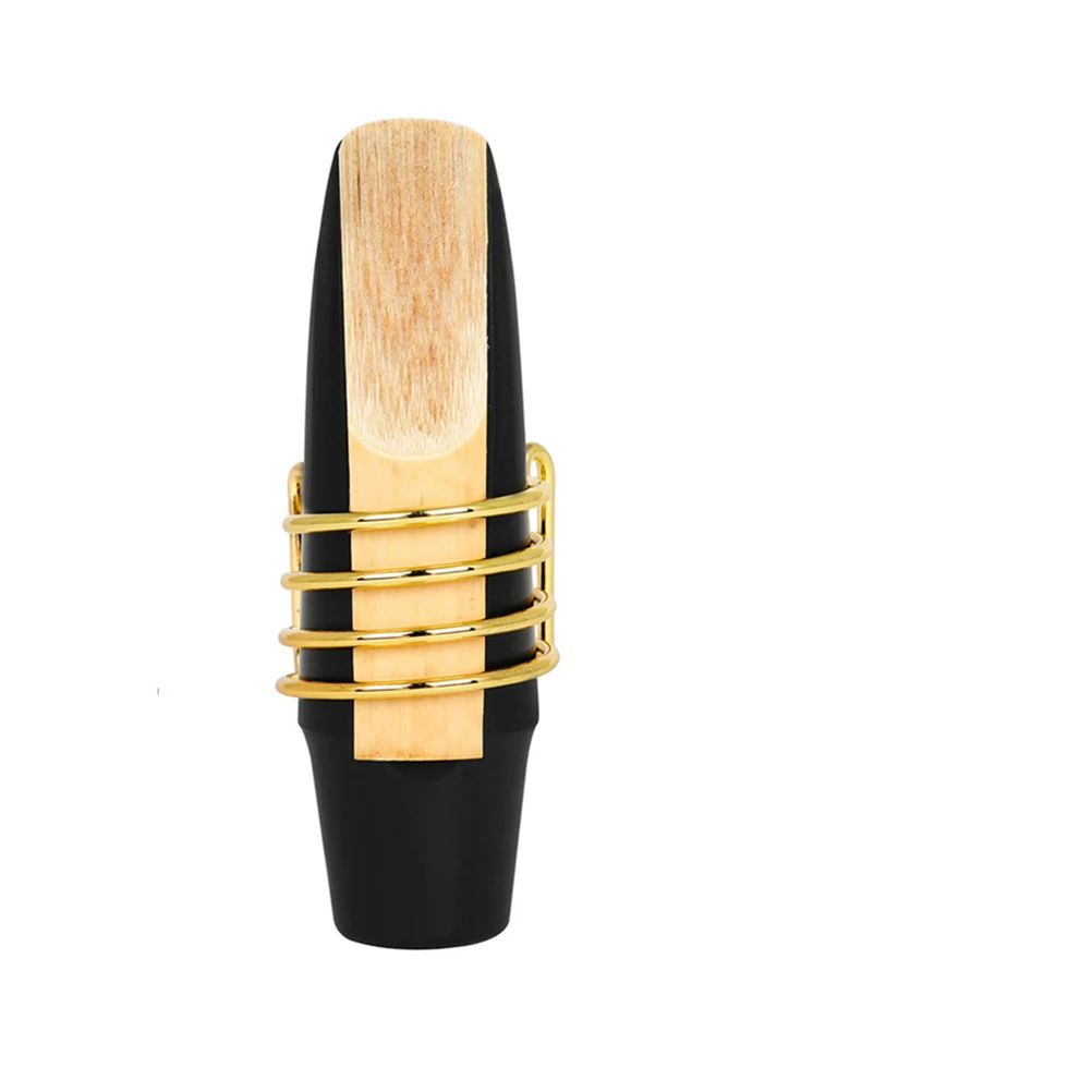 

Saxophone Alto Mouthpiece Clamp Clips Case Clarinet Barrel Metal Saxophoneature