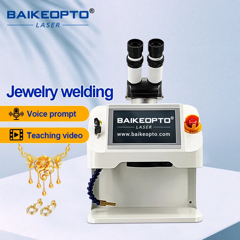 New Model 10.8 " Inch 200W Big Size Display Screen Desktop Mini Jewelry Laser Welding Machine