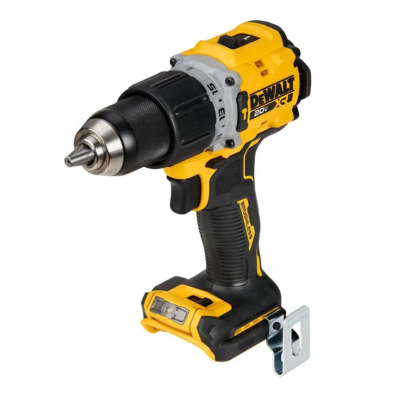 Dewalt DCD805 Brushless Impact Drill 20V Cordless Electric Stepless Speed Regulation Impact Drill 1/2 in Rechargeable Power Tool