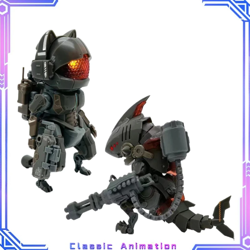 

In Stock Robobeast Scanner Neko Cat 1/12 Action Figure Gift Collection Cartoon Model Anime Toy