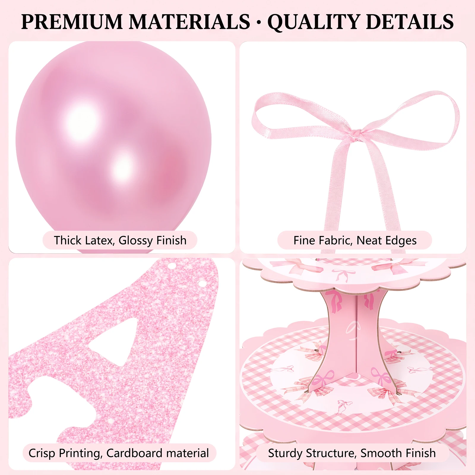 Kit di Decorazioni a Tema Comp - Dessert Table Backdrop recensione e prezzo
