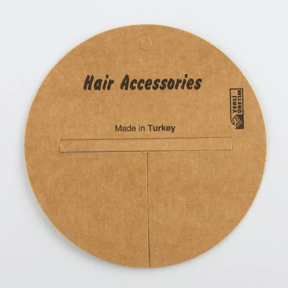 Round Hair Accessory Card