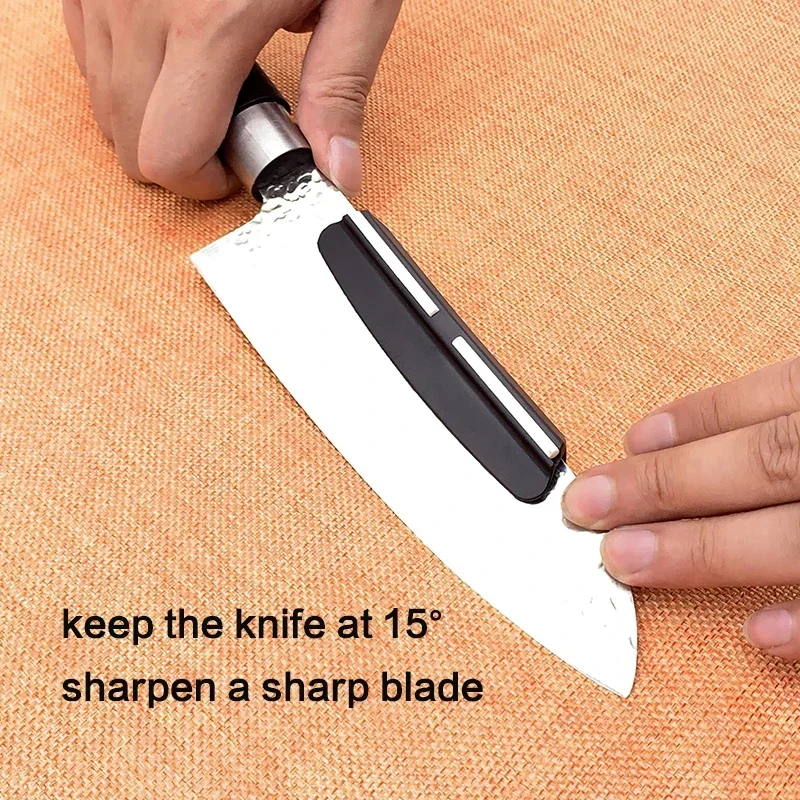 Professional Plastic Angle Guide Sharpening Stone Accessories Kitchen Knife Sharper Blade Sharp Diamond Tools Knife Sharpener