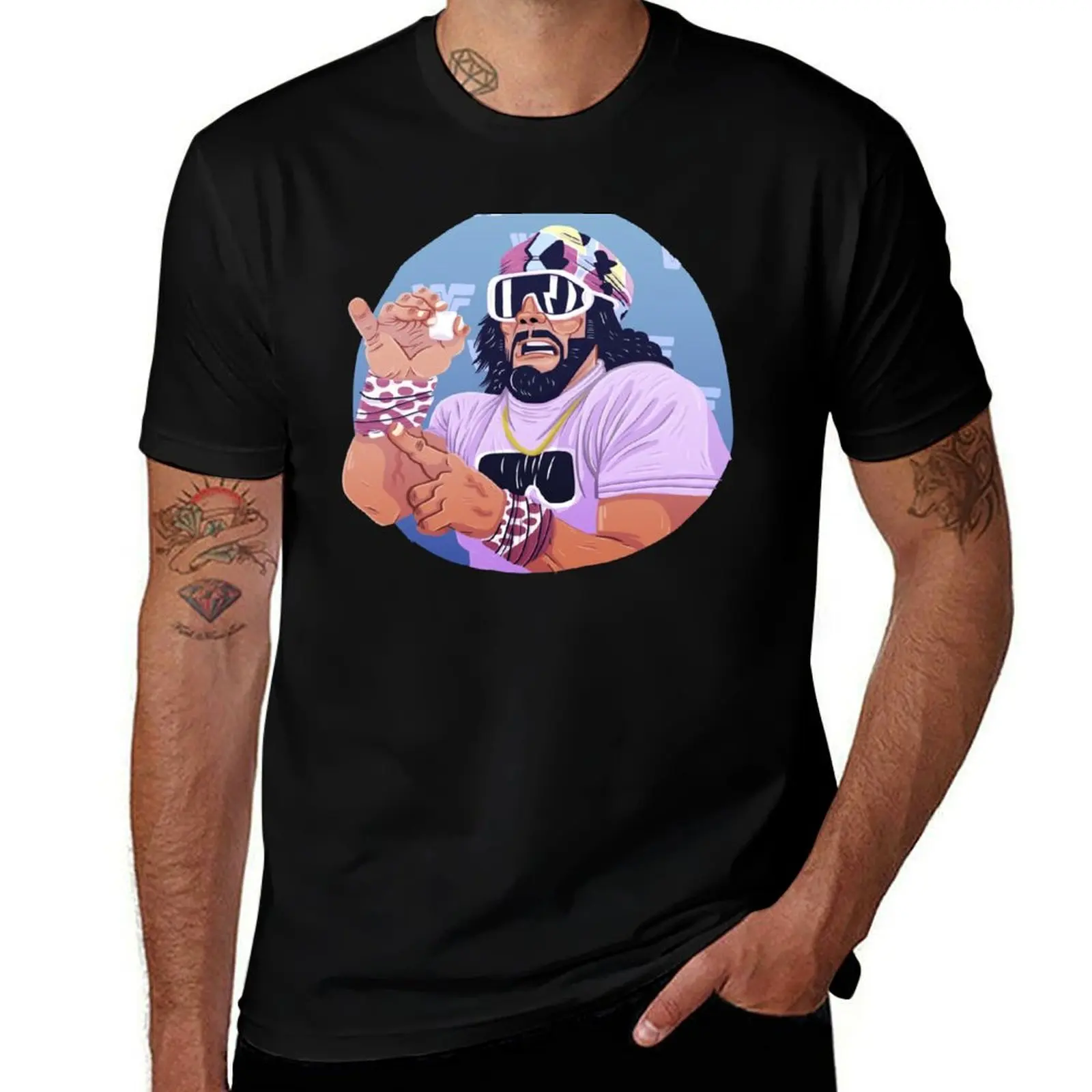 

Macho Man Randy Savage T-Shirt graphic tee shirt anime t shirts sports fans shirts graphic tee men