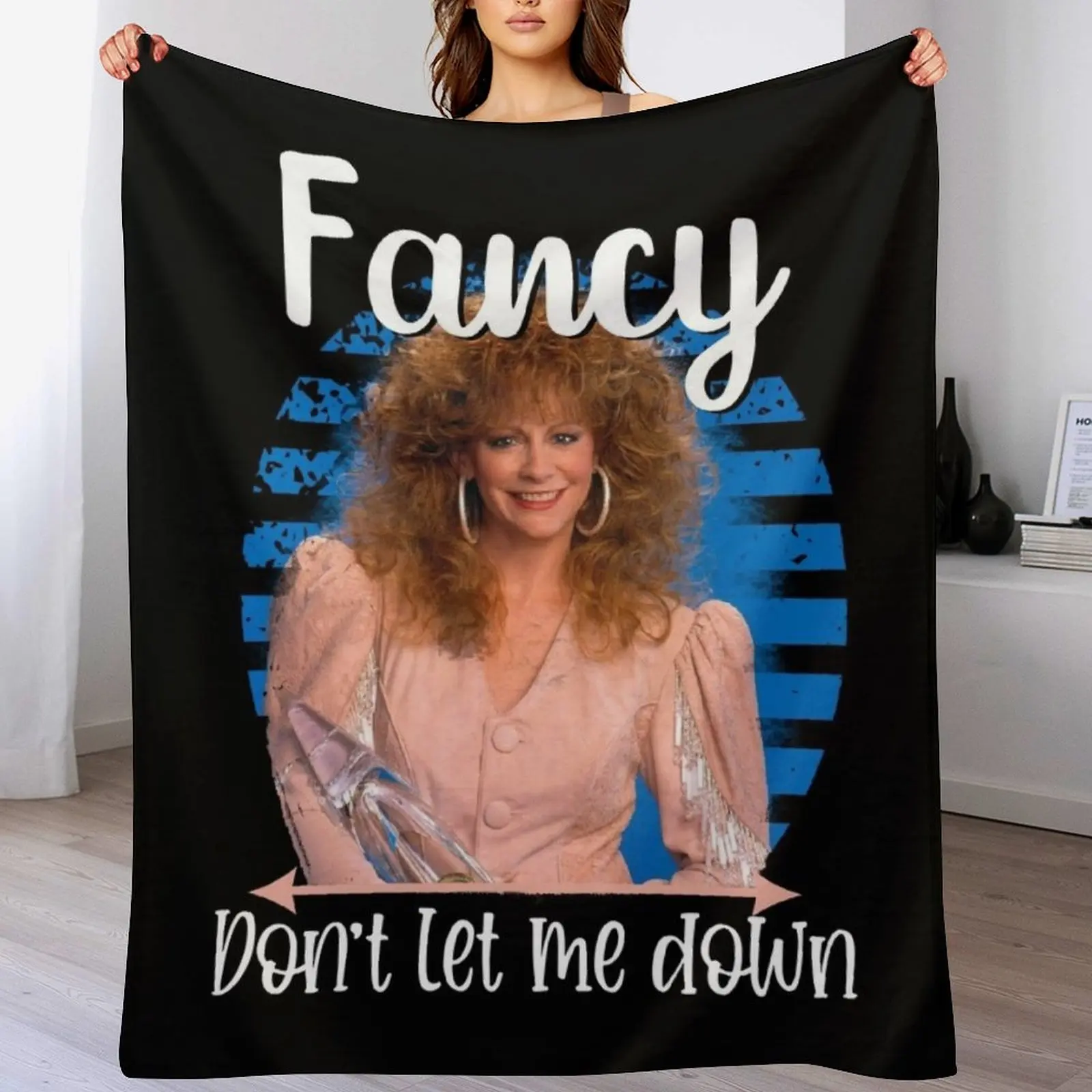 fancy funny Reba cute country music Hair Reba mcentire Throw Blanket Weighted Sofa Throw Blankets