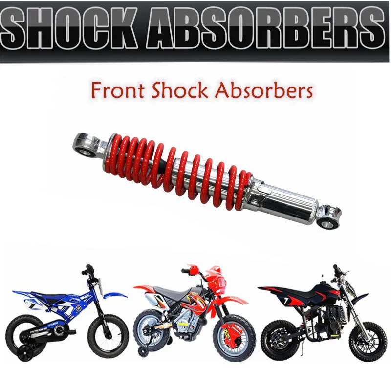 

400LBS Front Suspension Shock Absorber For 25/26/27/29cm Motorcycle 50cc 70 90 110 125cc Dirt Pit Bike ATV Go kart not hydraulic