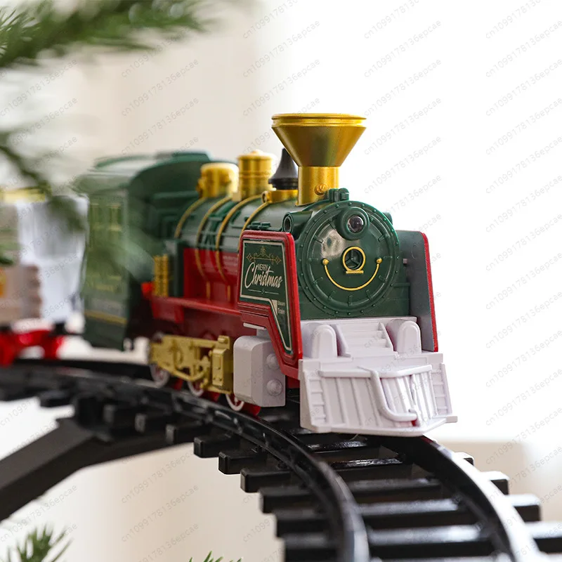 

Christmas Train Hanging Rail Car Electric Hanging Christmas Tree Rail Car