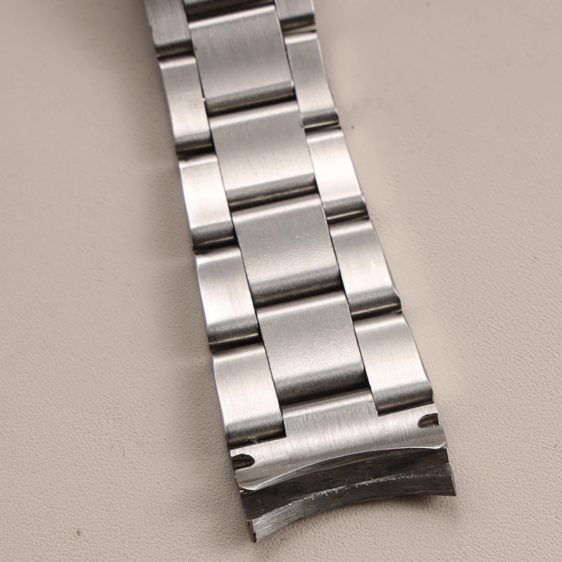 20mm 21mm brushed silver solid stainless steel watchband for Rolex Deepsea 126660 Submariner glide lock watch strap