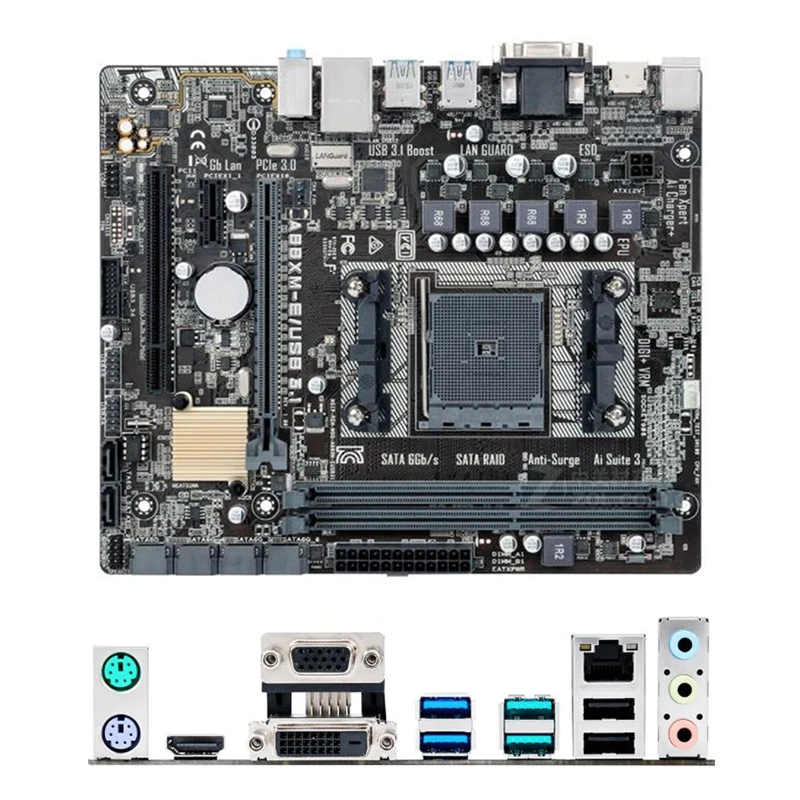 

AMD A88X A88XM-E/USB 3.1 motherboard Used original Socket FM2 FM2+ DDR3 64GB USB2.0 USB3.0 SATA3 Desktop Mainboard