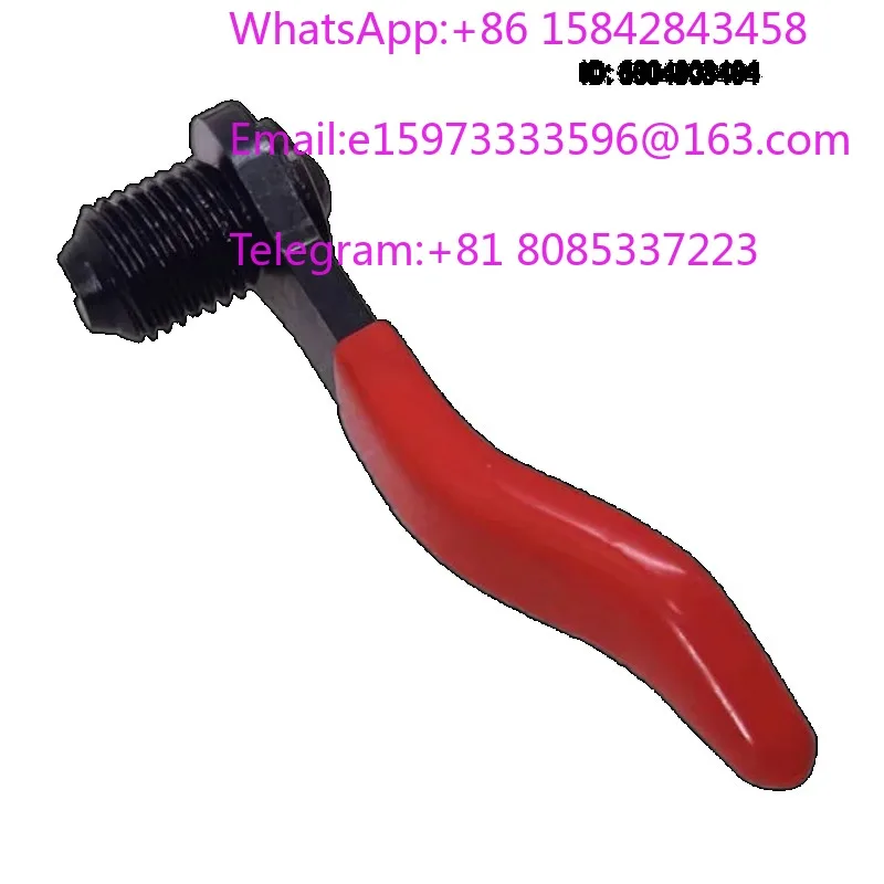 Red Anti-Skid Handle Bending Machine Mold Clamp Wrench Upper And Lower Mold Disassembly Tool for Enhanced Grip And Control
