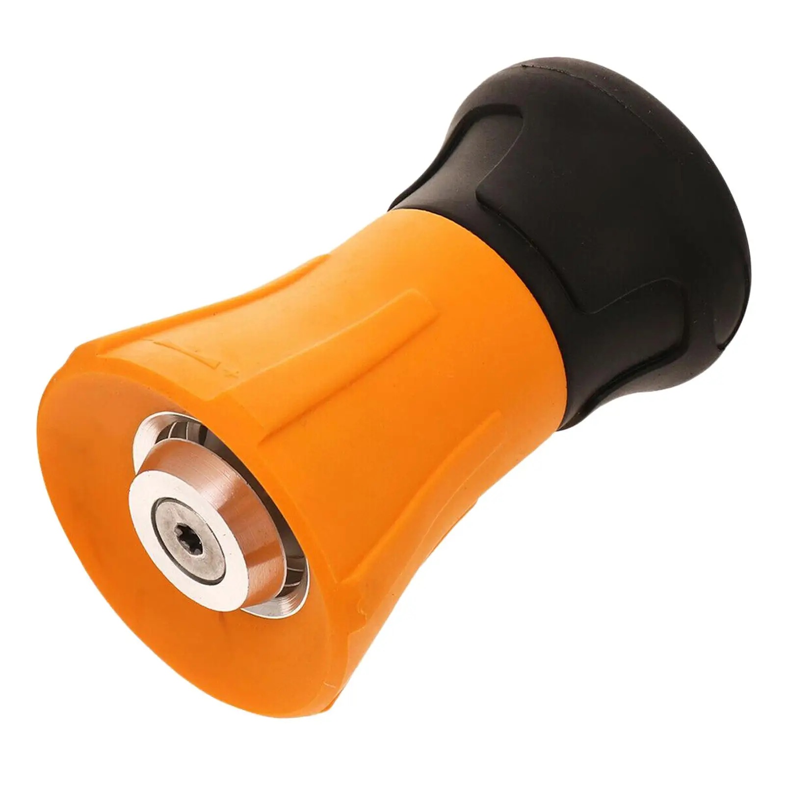 High Pressure Water Hose Nozzle Rubber Coated Sprayer Durable Zinc Alloy for Plants Lawn and Car Washing