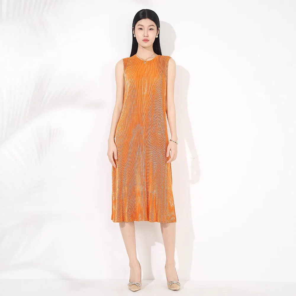 Set Temperamen Mulia Kerut, Penutup Luar Selendang Rumbai Wanita, Gaya Baru 2025, Gaun Interior Set Dua Potong, Musim Panas Afrika