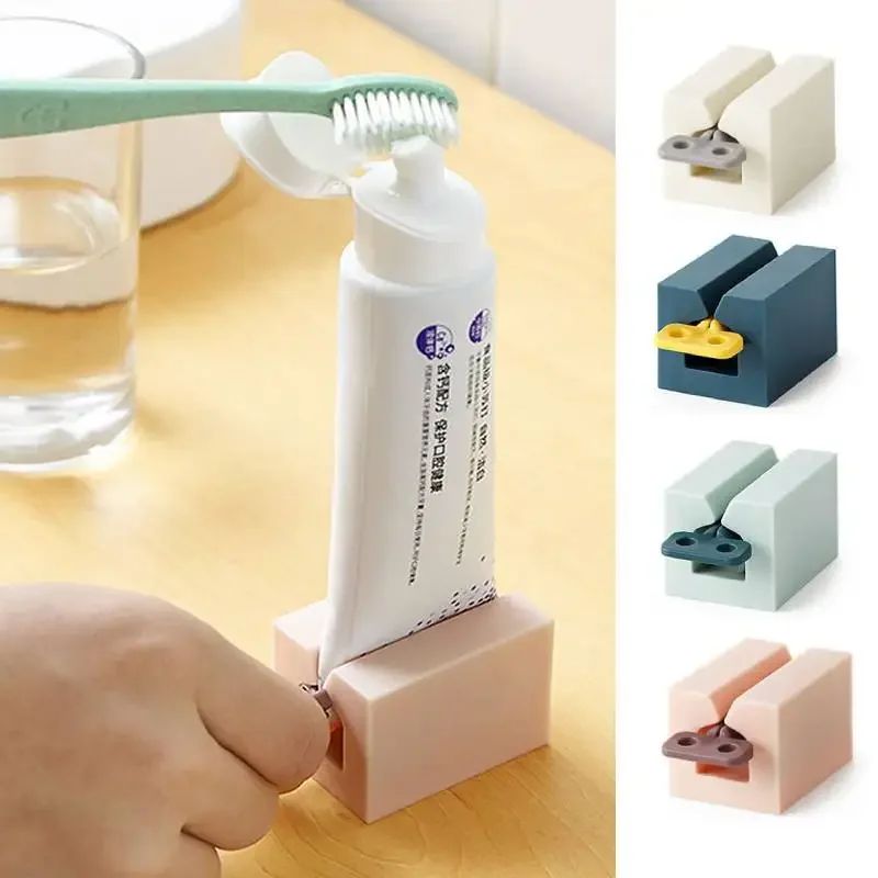 1PC Plastic Toothpaste Squeezer Extruder Multifunction Tube Rolling Holder Toothpaste Dispenser Bathroom Oral Care Accessories