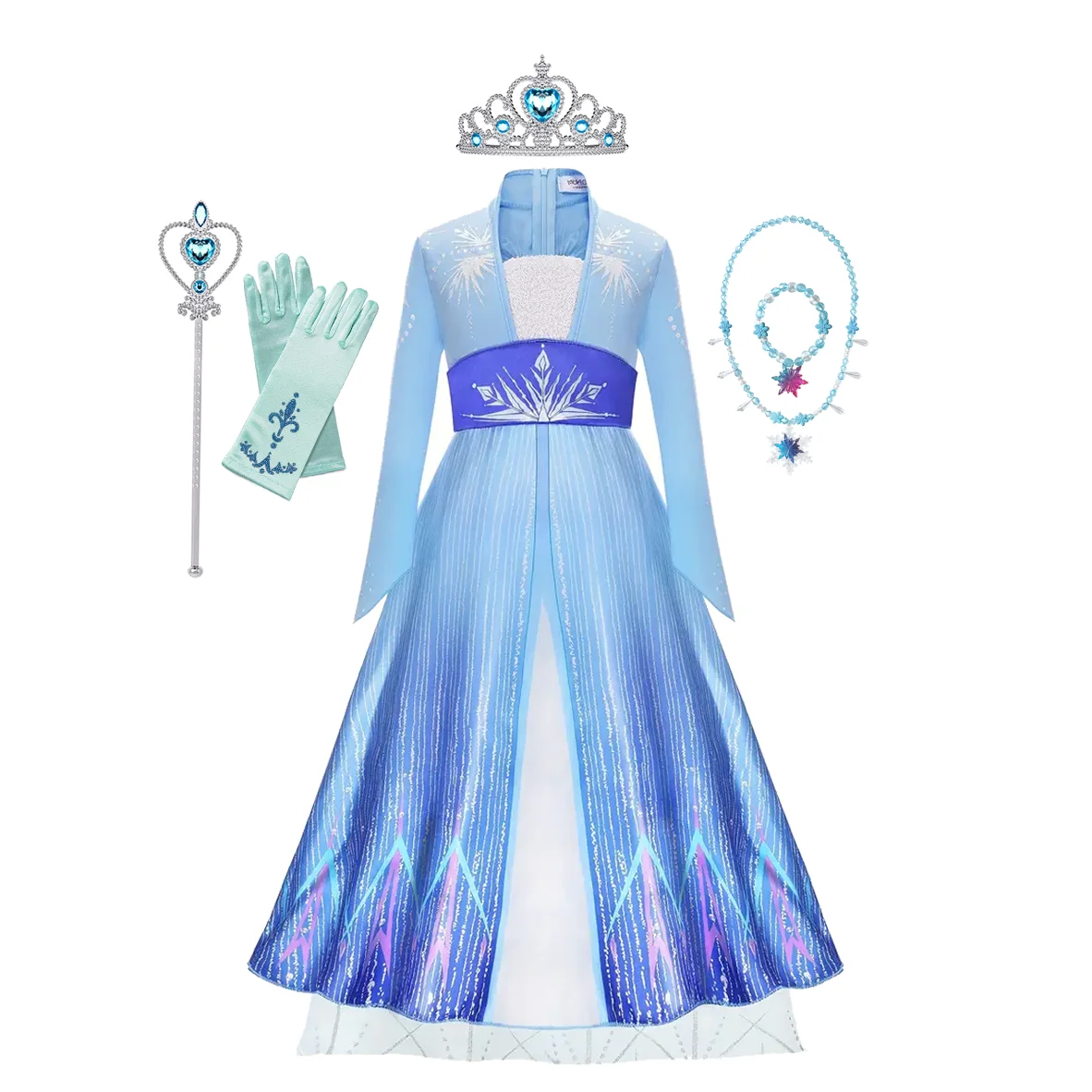 Gaun Ratu Salju Elsa untuk Ana - Summer Dresses Yours Clothing ulasan dan harga