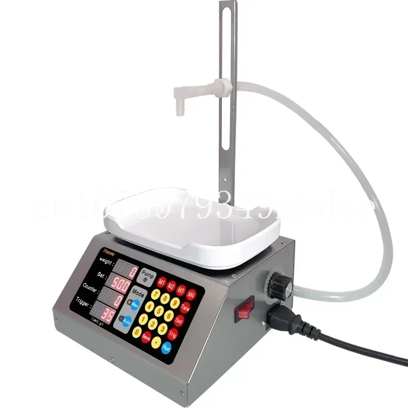 csy-320010ml-3000ml Weighing Diaphragm Pump Filling Machine Electronic Scale Liquid Filler Oil Water Drink Wine Juice