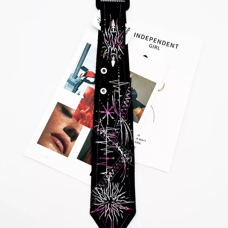 corbata-de-mezclilla-negra-con-diseno-original-de-marca-de-moda-estampada-a-mano-estilo-punk-accesorio-de-ropa-con-personalidad