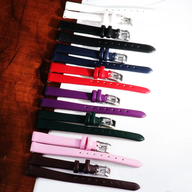 *new style* Leather watch strap 8mm 10mm 12mm 14mm 16mm 18mm 20mm 22mm 24mm genuine leather watch band