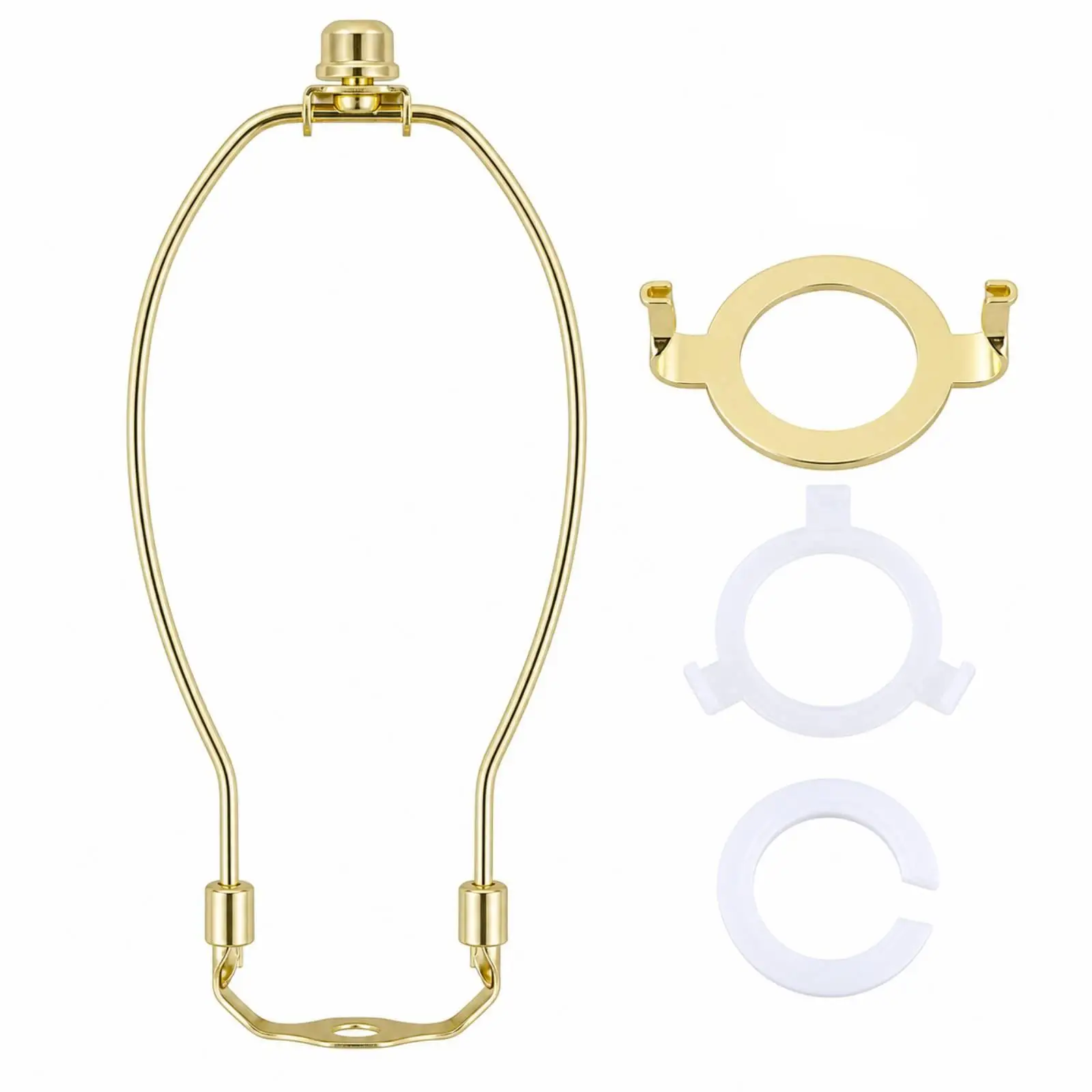 Floor Lamp Fixture Mount Bracket with Adapter Rings for Lighting Socket Head Compatible with Standard Lamp Parts Home Decor