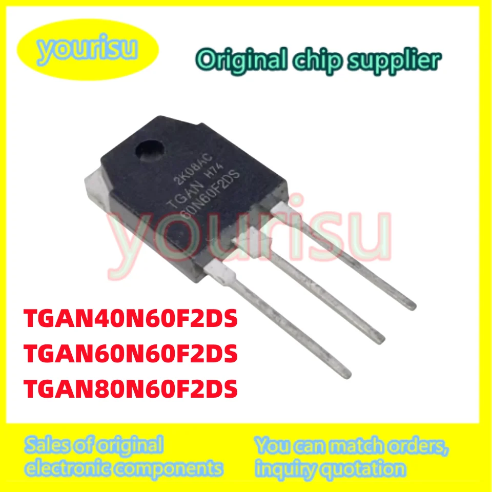 1Pcs TGAN40N60 TGAN40N60F2DS TGAN60N60 TGAN60N60F2DS TGAN80N60 TGAN80N60F2DS  TO-3P 600V 40A 60A 80A MOS field effect transistor